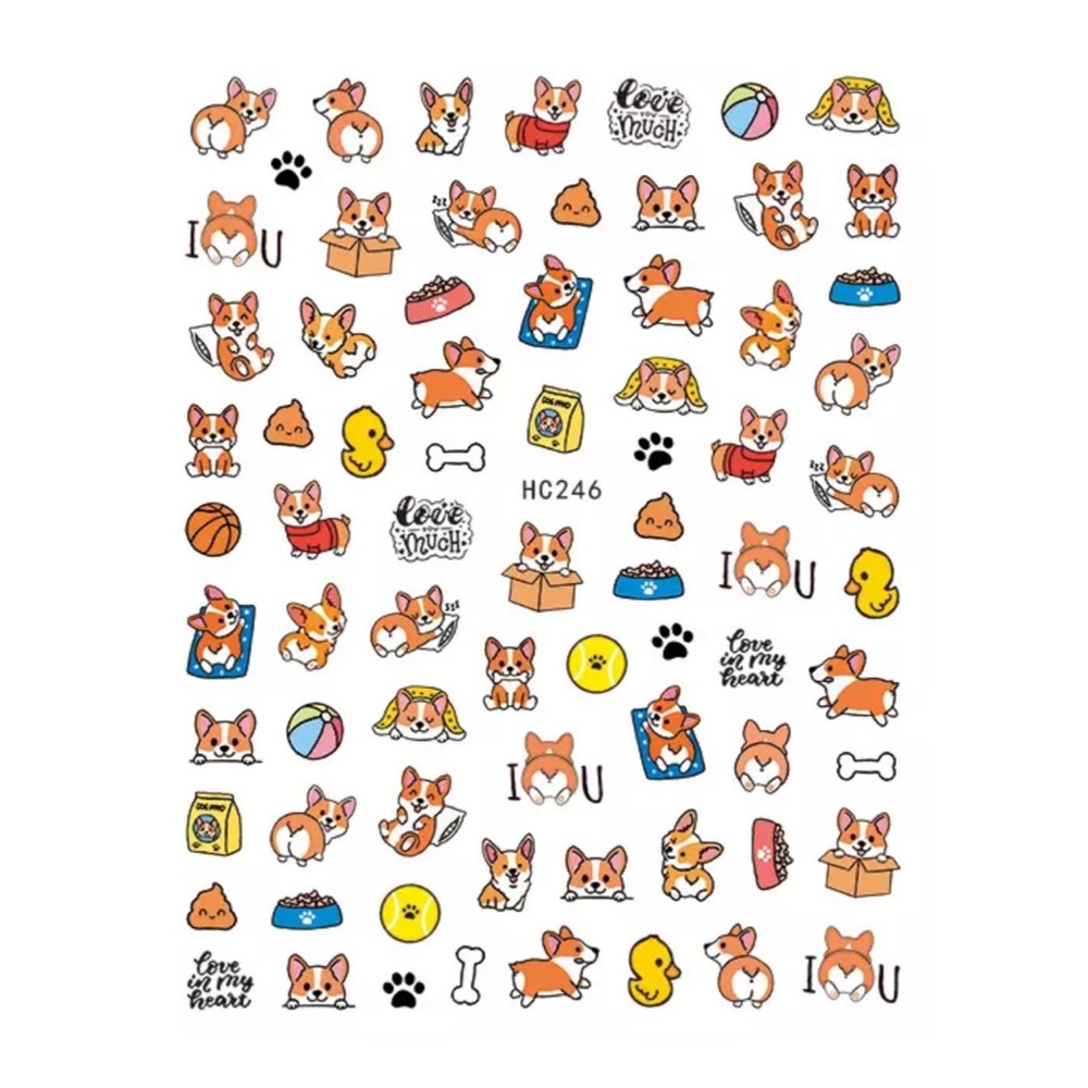 $1 NAIL STICKER SHEET. NEW. $1 WITH ANY $10 ORDER OR MORE